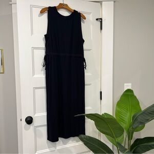 A New Day Black Sleeveless T-Shirt Dress